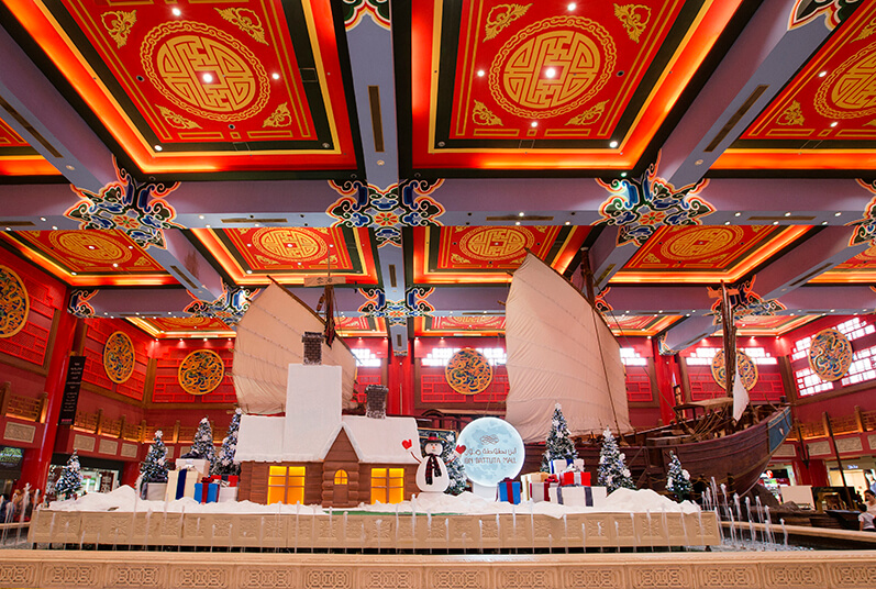 interior desgin in ibn battuta mall