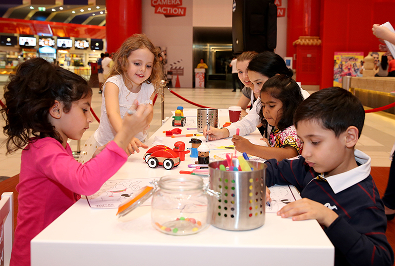 interior desgin in ibn battuta mall