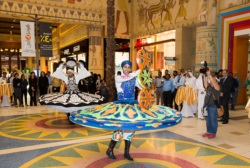 interior desgin in ibn battuta mall