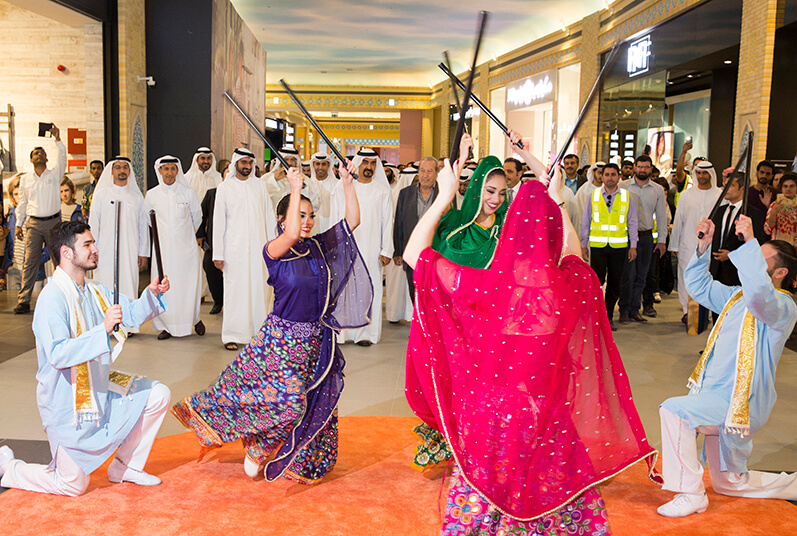 interior desgin in ibn battuta mall