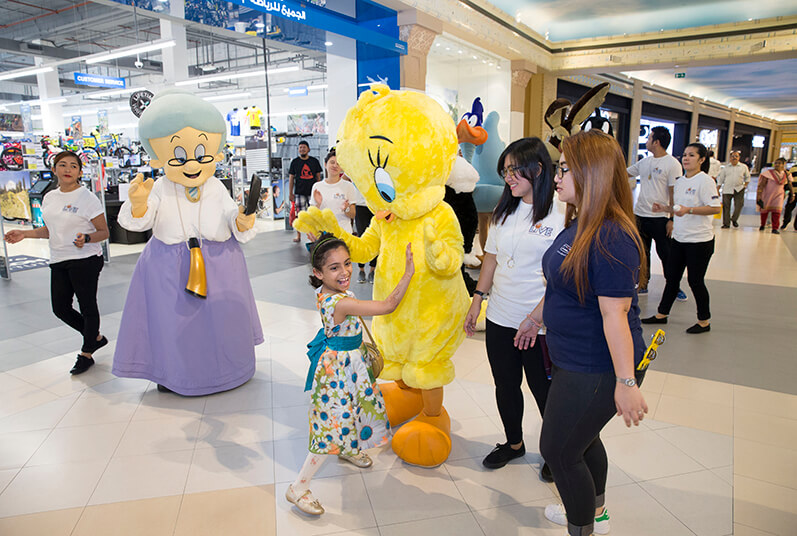 interior desgin in ibn battuta mall