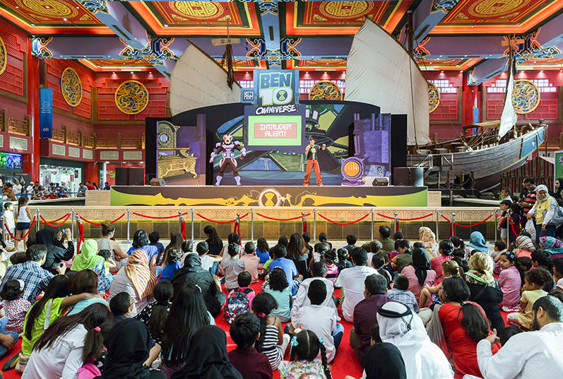 interior desgin in ibn battuta mall