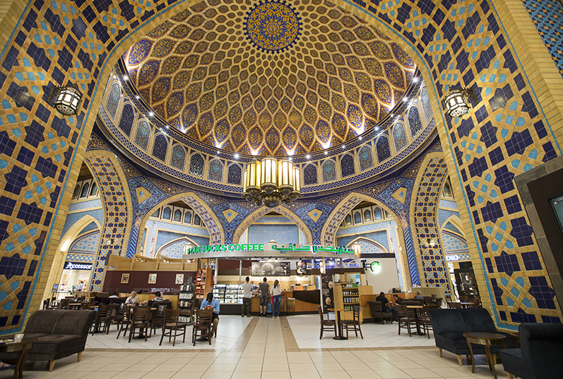 interior desgin in ibn battuta mall