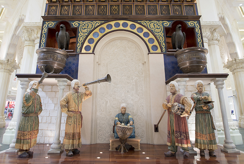 interior desgin in ibn battuta mall