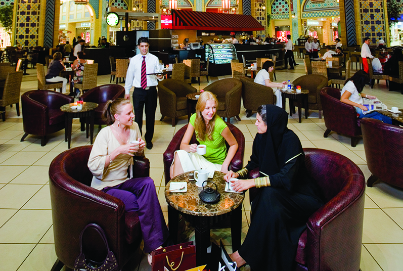 interior desgin in ibn battuta mall