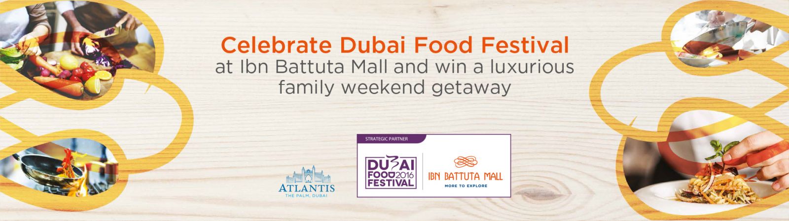 Dubai food Festival Celebration Ad