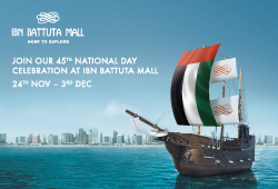Join our 45th National Day celebrations at Ibn Battuta Mall
