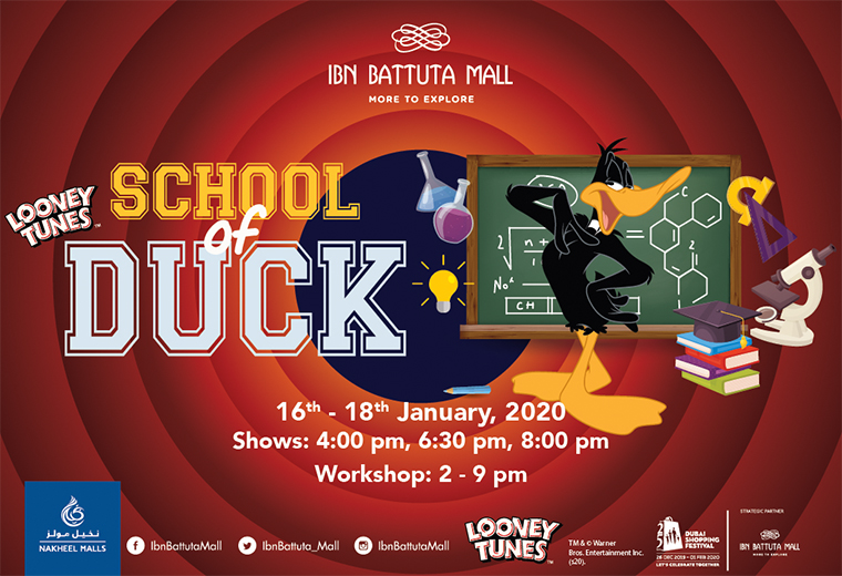 School-Of-Duck-at-Ibn-Battuta-Mall